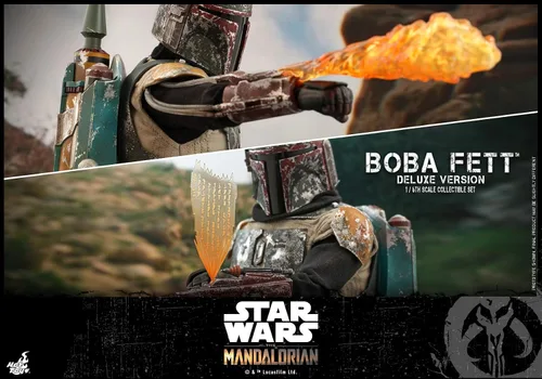 Vista 13 de Hot Toys 1:6 Boba Fett DX - El mandaloriano