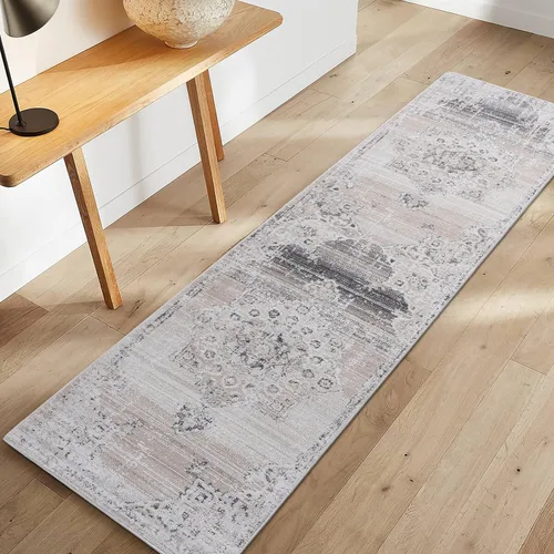Vista 44 de NAAR PAYAS - Alfombra de área de 2 x 3 pies, diseño geométrico beige para sala de estar, dormitorio y comedor