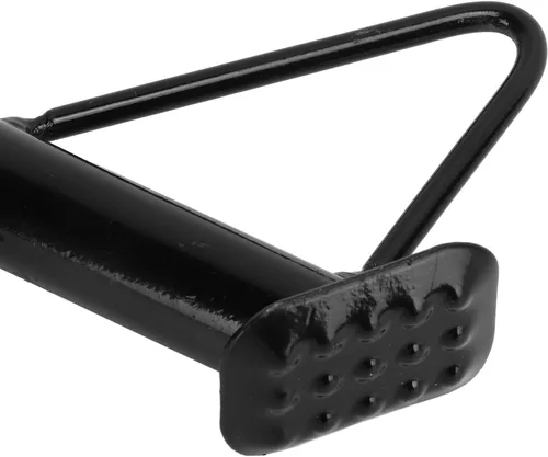 Vista 2 de VBESTLIFE Soporte lateral para motocicleta, soporte lateral de acero inoxidable antideslizante para estacionamiento, estructura estable triangular