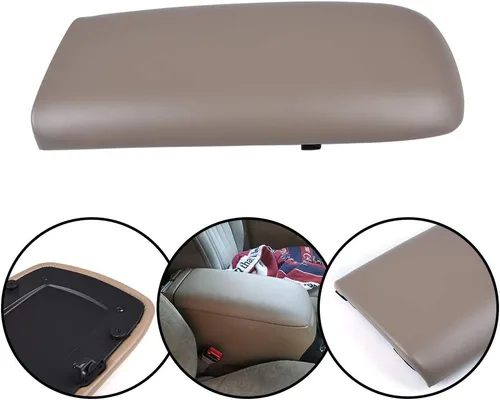 Vista 8 de G-PLUS Tapa de consola central compatible con Explorer Mountaineer 1997-2001 2001 Sport Trac Beige