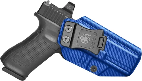 Vista 16 de Amberide IWB Kydex Holster for Glock 17/22 / 31/34 Gen 1-5, Concealed Carry, MOS and Non-MOS Options Available, Adjustable Cant, Posi-Click