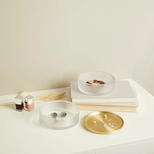 Vista 13 de Umbra Tesora - Joyero de dos niveles con tapa extraíble, organizador de joyas