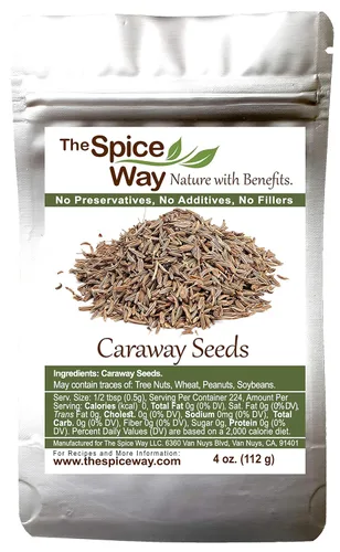 Vista 2 de The Spice Way Semillas de alcaravea de 4 onzas, semillas de cilantro, 5 onzas, pimienta de Jamaica entera 4 onzas