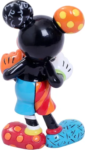 Vista 3 de Enesco Disney by Britto - Figura miniatura de Mickey Mouse, 3.54 pulgadas, multicolor, 6006085