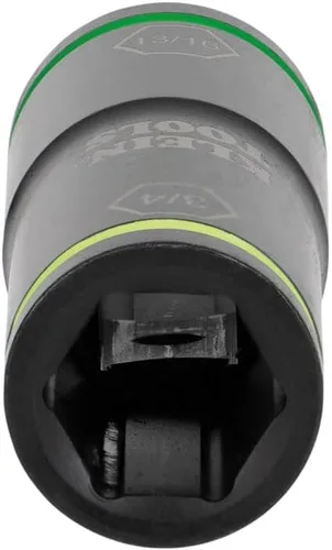Vista 10 de Klein Tools 66074 Impact Driver Flip Socket, tamaños de 3/4 y 13/16 pulgadas, uso con llaves de impacto compactas Klein Tools BAT20CW, BAT20CW1