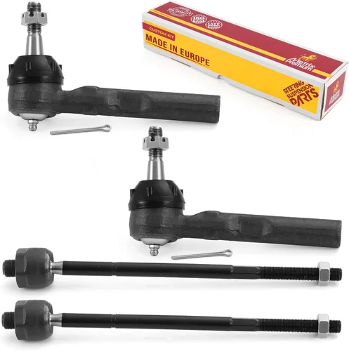 Vista 52 de Metrix Premium Chassis Parts - Kit de 4 piezas de extremos de barra de acoplamiento frontal exterior e interior compatible con Nissan Pathfinder