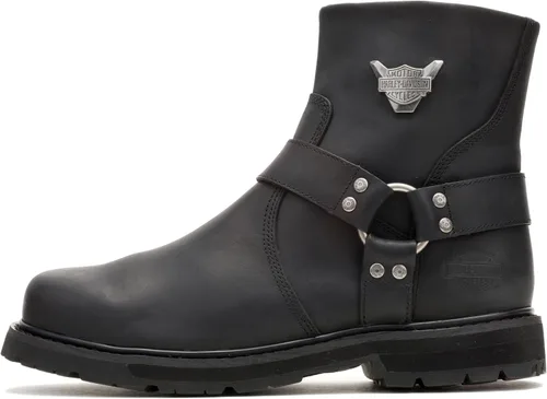 Vista 7 de Harley-Davidson Botas de cuero Rambert para hombre, arnés casual para motocicleta