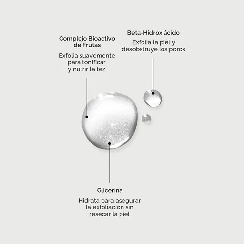 Vista 3 de Naturium BHA Exfoliante Líquido 2%, Tratamiento Exfoliante de Poros Leave-on para Rostro y Cuidado de la Piel, con Ácido Salicílico y Ácidos
