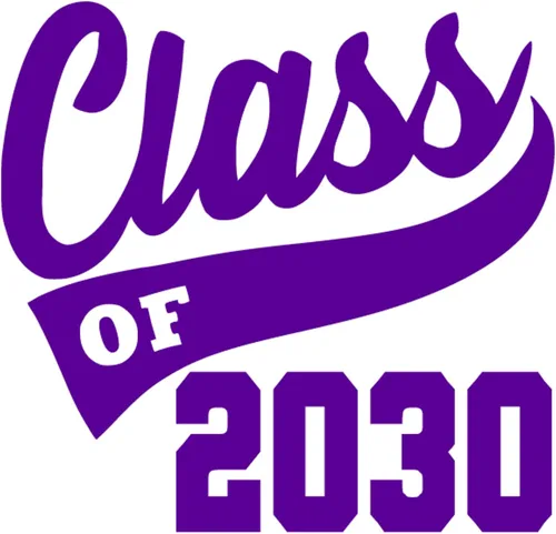 Vista 28 de Adhesivo de graduación para planchar, calcomanía para camisa de clase de 2030, parche de graduación HTV para graduados, color de tamaño de selección