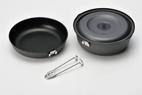 Vista 3 de Snow Peak Juego de cocina de aluminio anodizado duro 1500