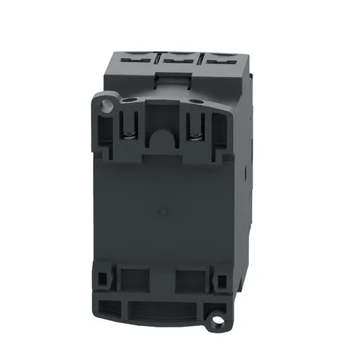 Vista 4 de Schneider Electric DPE09BL Easy TeSys IEC Contactor Bobina de 24 VCC Contactor HVAC y CA, compresores, bombas y más con terminales de abrazadera