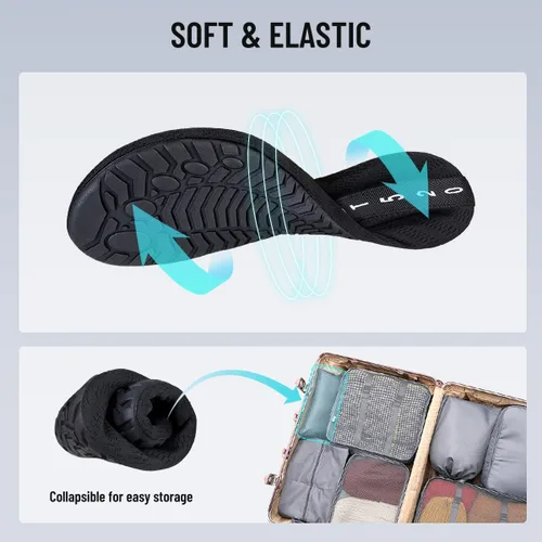 Vista 7 de Zapatos de agua, zapatos descalzos para hombre y mujer, para playa, piscina, secado rápido, para deportes acuáticos, yoga