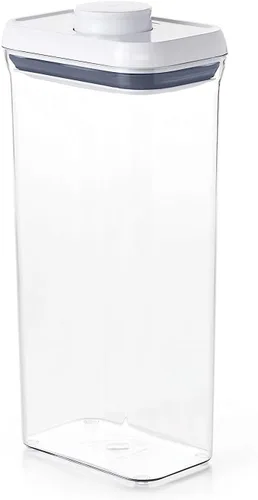 Vista 10 de OXO Good Grips POP - Recipiente hermético de almacenamiento de alimentos, Spices & Herbs (0.3 Qt), Blanco
