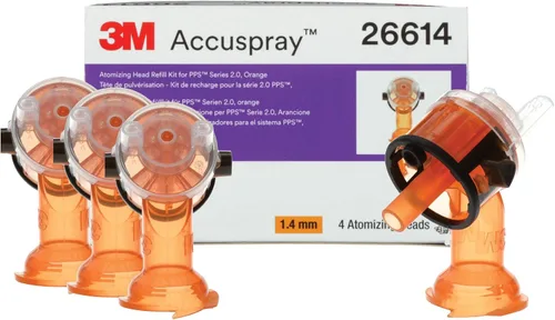 Vista 9 de 3M Accuspray - Recambios de boquilla de pistola de pintura para PPS 2.0, 26612, 0.047 pulgadas, color azul, uso con sistema de pistola