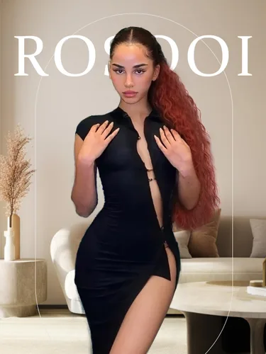 Vista 3 de Extensión de cola de caballo de 26 pulgadas de largo, color negro, para mujer, extensiones de cabello sintético largo rizado ondulado con clip