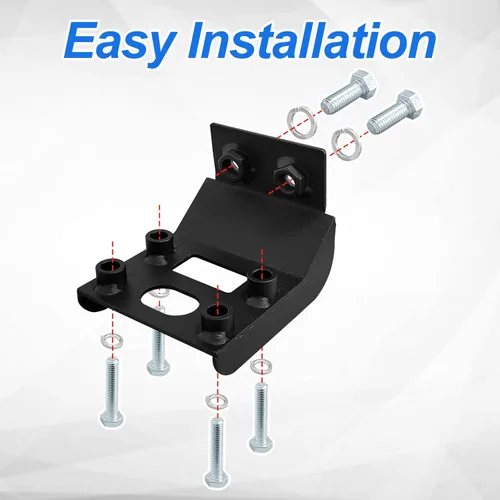 Vista 3 de Kit De Soporte De Marco De Montaje De Cuna Compatible Con Kawasaki KLX110 Y Suzuki DRZ110 - Negro
