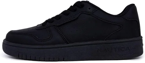 Vista 2 de Nautica Zapatos deportivos de moda con cordones para niños, zapatos de vestir bajos para jóvenes - (niños grandesniños pequeños)