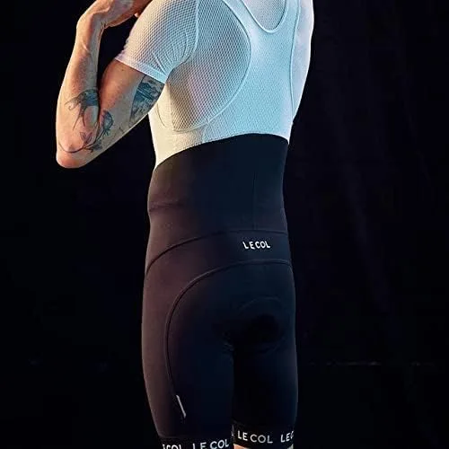 Vista 7 de LE COL Pantalones cortos deportivos para hombre Pantalones cortos de ciclismo de gamuza acolchada con inserciones de gel XS - 3XL