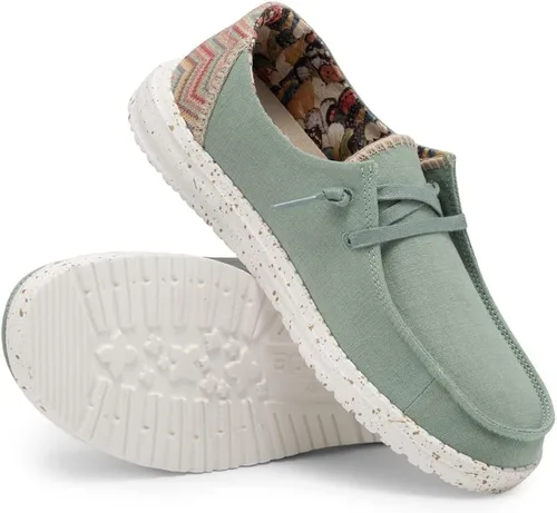 Vista 3 de Hey Dude Mocasines con puntera tipo mocasín para mujer