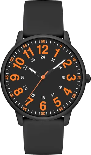 Vista 8 de Asan Ge Watches for Women, Fashion 3ATM Waterproof Minimalist Lightweight Easy-to-Read Analog Silicone Watch Suitable for Daily Work, Leisure