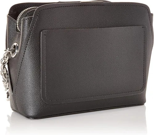 Vista 4 de Calvin Klein Hailey Micro Pebble - Cadena cruzada con triple compartimento