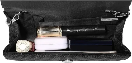 Vista 6 de Bolsos de noche y embragues para mujer, bolso de mano para mujer, boda, fiesta, graduación, bolso de hombro cruzado Wedding, Party, Prom, Clutch