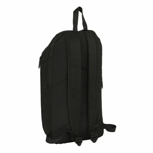 Vista 3 de Mochila Infantil BlackFit8 Gradient Mini Negro Verde militar (22 x 39 x 10 cm)