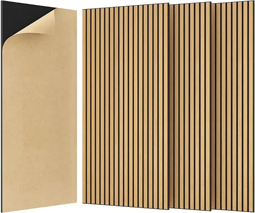 Vista 16 de TONOR Paquete de 8 Paneles Acústicos Grandes, 47.2" X 23.6" X 0.35" Panel de Pared Acústico, Paneles Autoadhesivos a Prueba de Sonido, Paneles