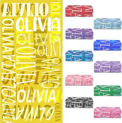 Vista 9 de Toallas de playa personalizadas con nombre para niños y adultos, toallas de viaje personalizadas de microfibra para baño y piscina