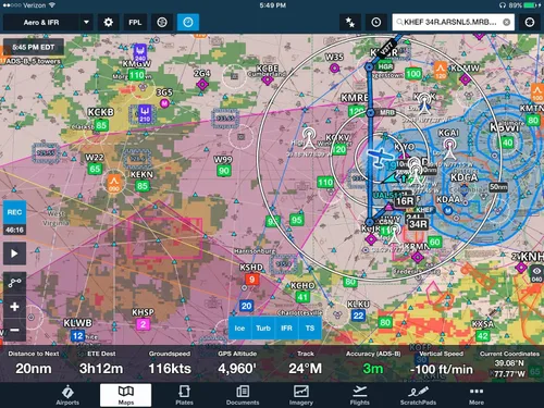 Vista 8 de Receptor Stratux ADS-B de doble banda para la aviación: Meteorología y Tráfico - GPS WAAS externo, AHRS, paquete de batería, montaje de succión