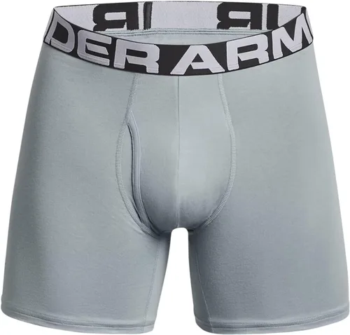 Vista 3 de Under Armour Boxerjock 6 Boxerjock de algodón cargado para hombre (3 unidades)