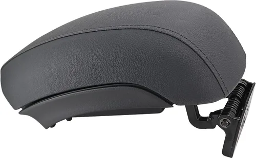 Vista 9 de Conjunto de consola reposabrazos negro compatible con Kia Sportage 2005