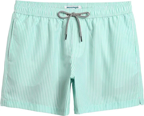 Vista 32 de maamgic Mens Swim Trunks 5" Quick Dry Beach Shorts Bathing Suits with Mesh Lining Pockets