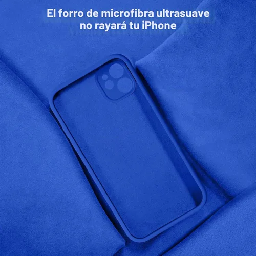 Vista 6 de Vooii Funda compatible con iPhone 11 de 6.1 pulgadas, silicona líquida suave con [forro de microfibra antiarañazos] [borde plano]