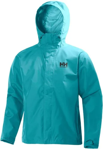 Vista 12 de Helly-Hansen Seven J - Chaqueta impermeable resistente al viento transpirable para hombre Sorbete de naranja 320