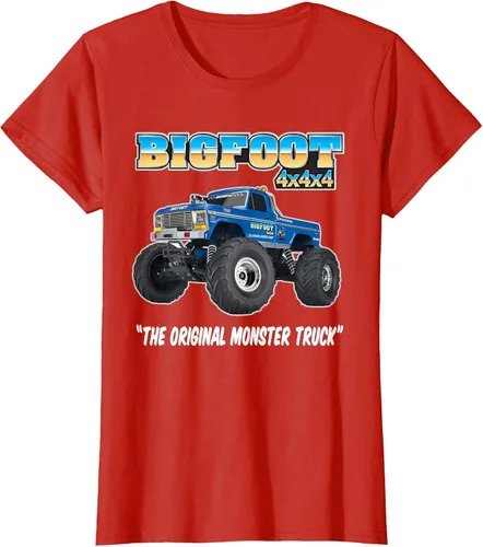 Vista 80 de Camiseta Monster Truck Gris asfalto