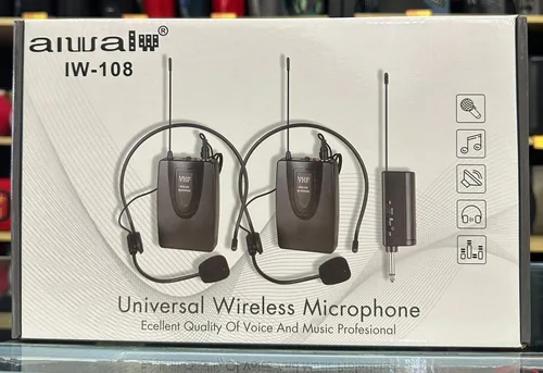 MICROFONO INALAMBRICO UNIVERSAL DE 2