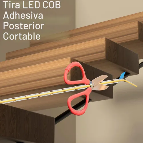 Vista 5 de Luces de Escalera con Sensor de Movimiento para Interiores, Kit de Luces Inteligentes para Escalones 12 Escalones 40 Pulgadas Tira de Luces