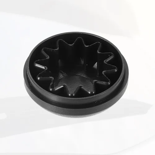 Vista 5 de ACROPIX Tapa de tuerca de brazo de limpiaparabrisas delantero, color negro, para Jeep Compass 2017-2022, paquete de 1