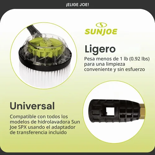 Vista 3 de Sun Joe SPX-RB1 cepillo rotatorio para lavadoras a presión SPX Series