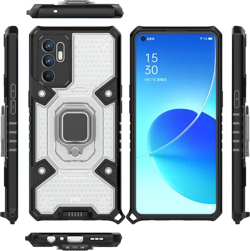 Vista 35 de Funda para 1+ Nord 2 5G, funda para OnePlus Nord 2 5G con funda de soporte, color azul