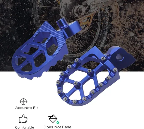 Vista 2 de Motrcycle Estriberas para YZ125 YZ250 YZ65 YZ85 YZ250F YZ426F YZ450F YZ125X YZ250X YZ450FX WR250F WR400F WR426F Dirt Bike