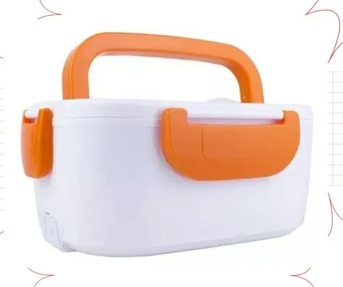 Vista 3 de Lonchera Eléctrica Lunch Box Cubierto Portátil Porta Comidas 110V