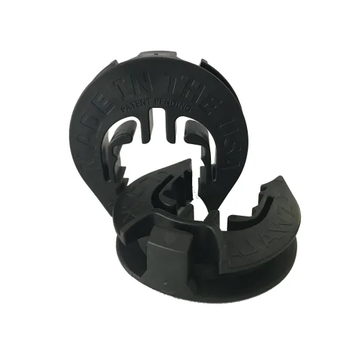 Vista 2 de T-360 Aislador eléctrico de poste en T para valla - Negro (25/pk)