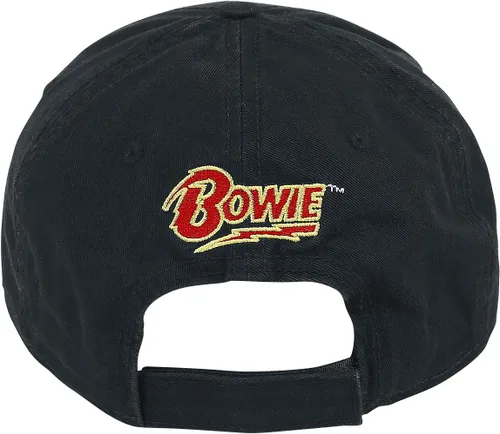 Vista 2 de David Bowie Gorra de Béisbol Hombre Negro
