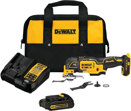 Vista 11 de DEWALT MAX XR 20V - Kit de multiherramienta oscilante, accesorios de herramienta oscilante, sin cable, 3 velocidades, cambio rápido de hoja, papel