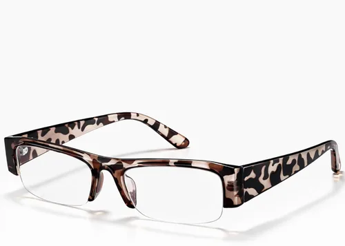 Vista 11 de livho Lentes retro elegantes con bloqueo de luz azul — Marco rectangular estrecho de principios de la década de 2000 para mujer