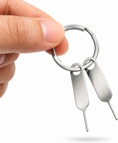 Vista 5 de Paquete de 2 herramientas de extracción de tarjeta SIM, pin eyector SIM para iPhone, Samsung, Google Pixel, herramienta de expulsión de bandeja SIM