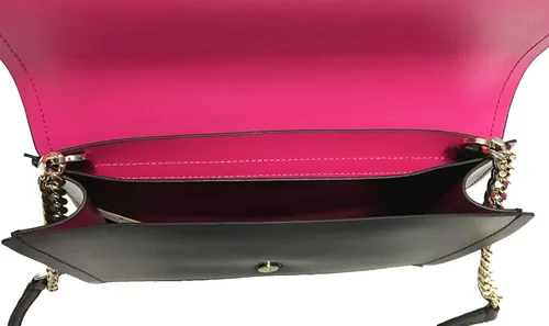 Vista 5 de Kate Spade New York Arbour Hill Angelea Bolso de hombro de cuero (negrorosa cariño)