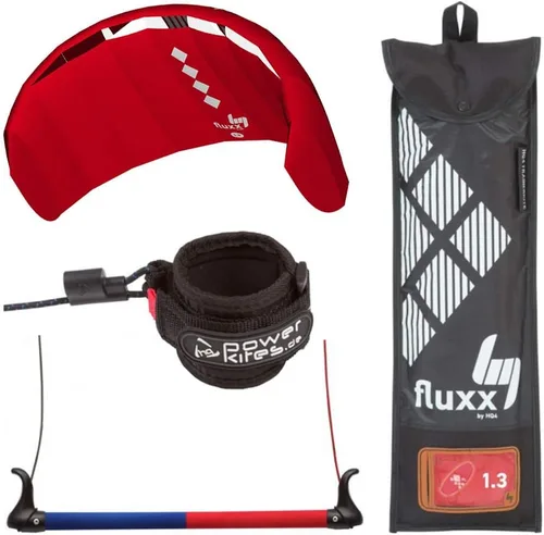 Vista 6 de HQ4 Fluxx 1.3 R2F Entrenador Kite Kiteboarding Power Surf Principiante kitesurf Beach